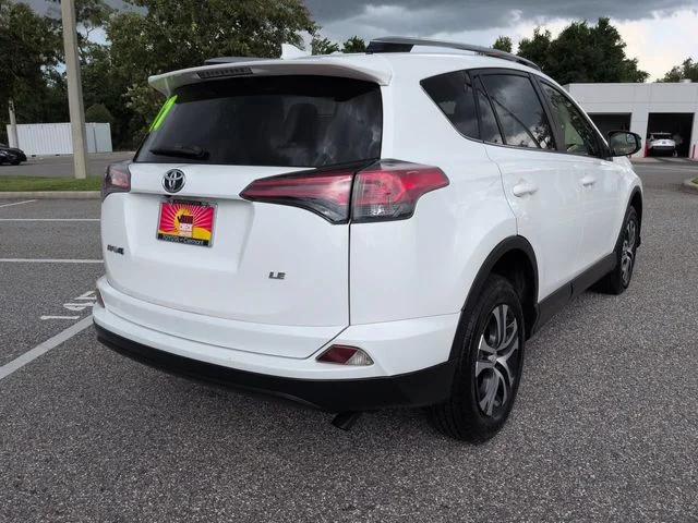 Used 2017 White Toyota LE image 4