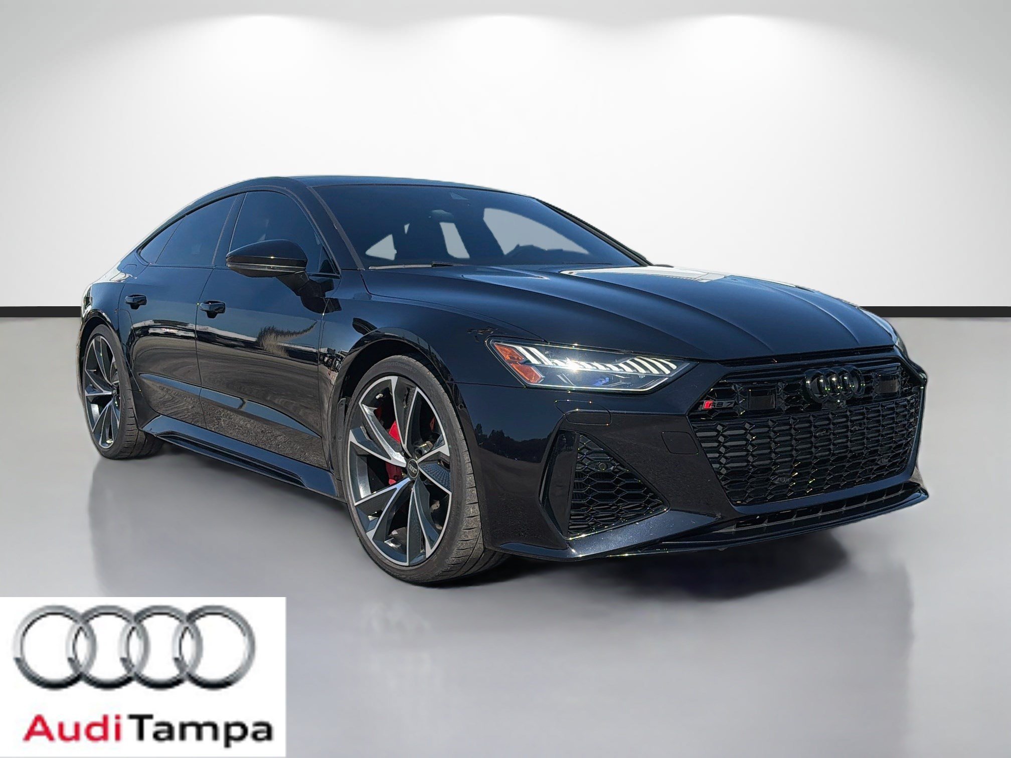 Used 2023 Black Crystal Audi 4.0T image 1