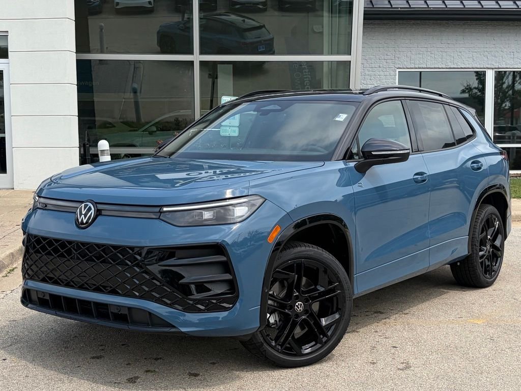 New 2026 Monterey Blue W/Deep Black Roof Volkswagen 2.0T SE R-Line Black image 2