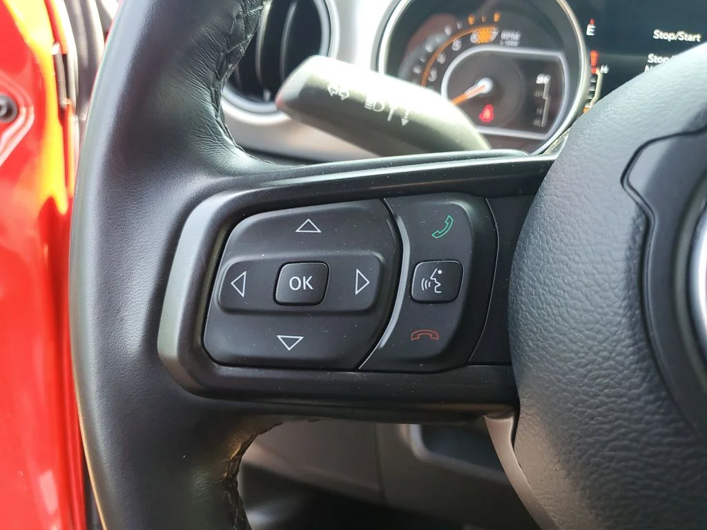 Used 2022 Red Jeep Unlimited Willys image 21