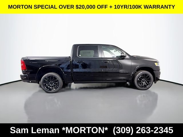 New 2026 Diamond Black Crystal Pearl-Coat Exterior Paint Ram Limited image 8