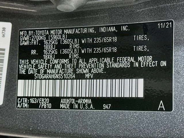 Certified Used 2022 Gray Toyota XLE image 27