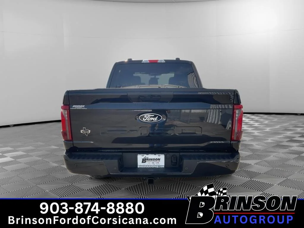 New 2026 Agate Black Metallic Ford XLT image 4