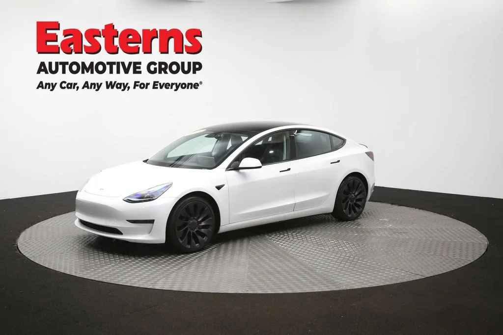 Used 2021 White Tesla Performance image 50