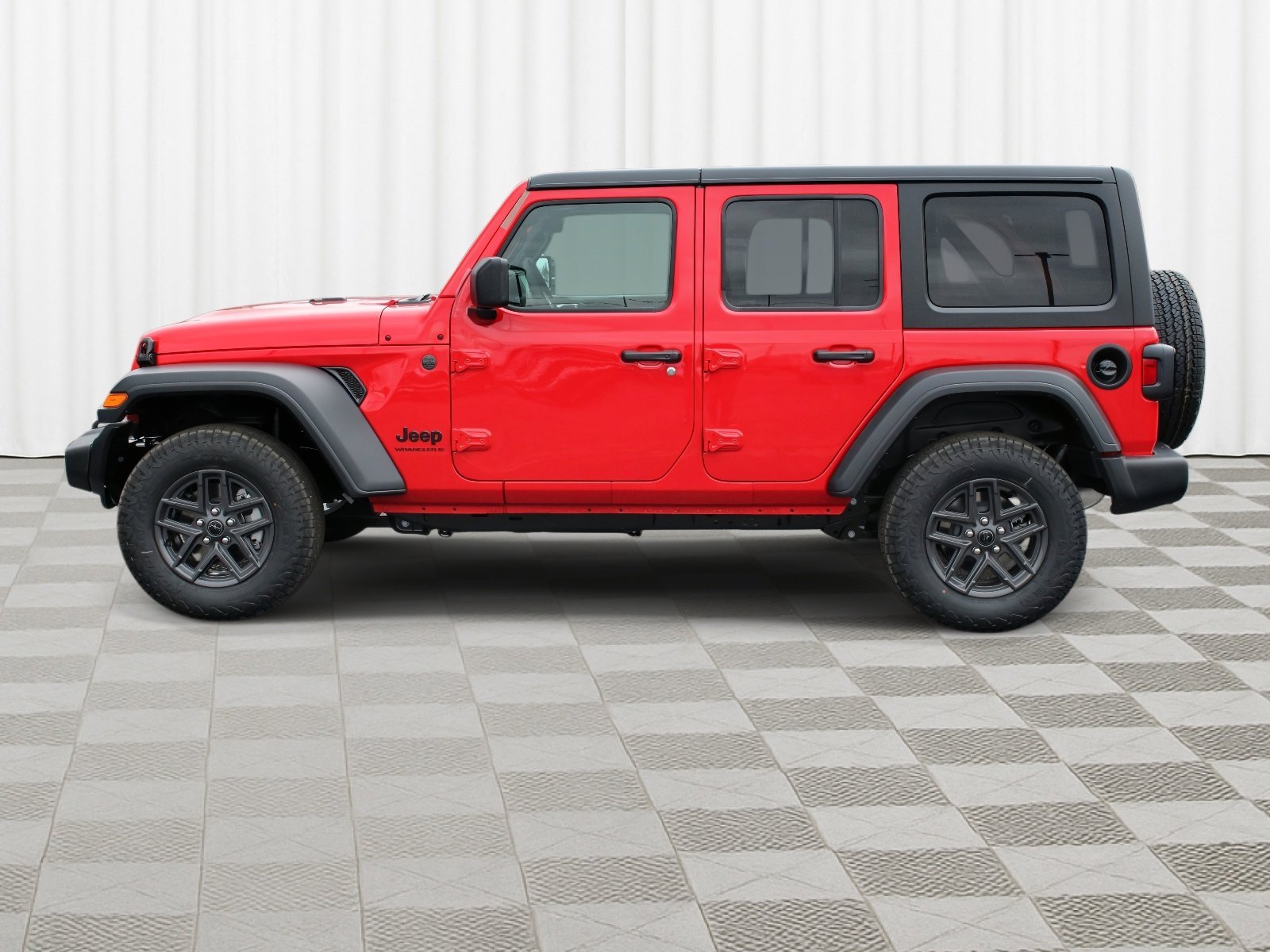 New 2026 Firecracker Red Clear-Coat Exterior Paint Jeep Sport S image 33
