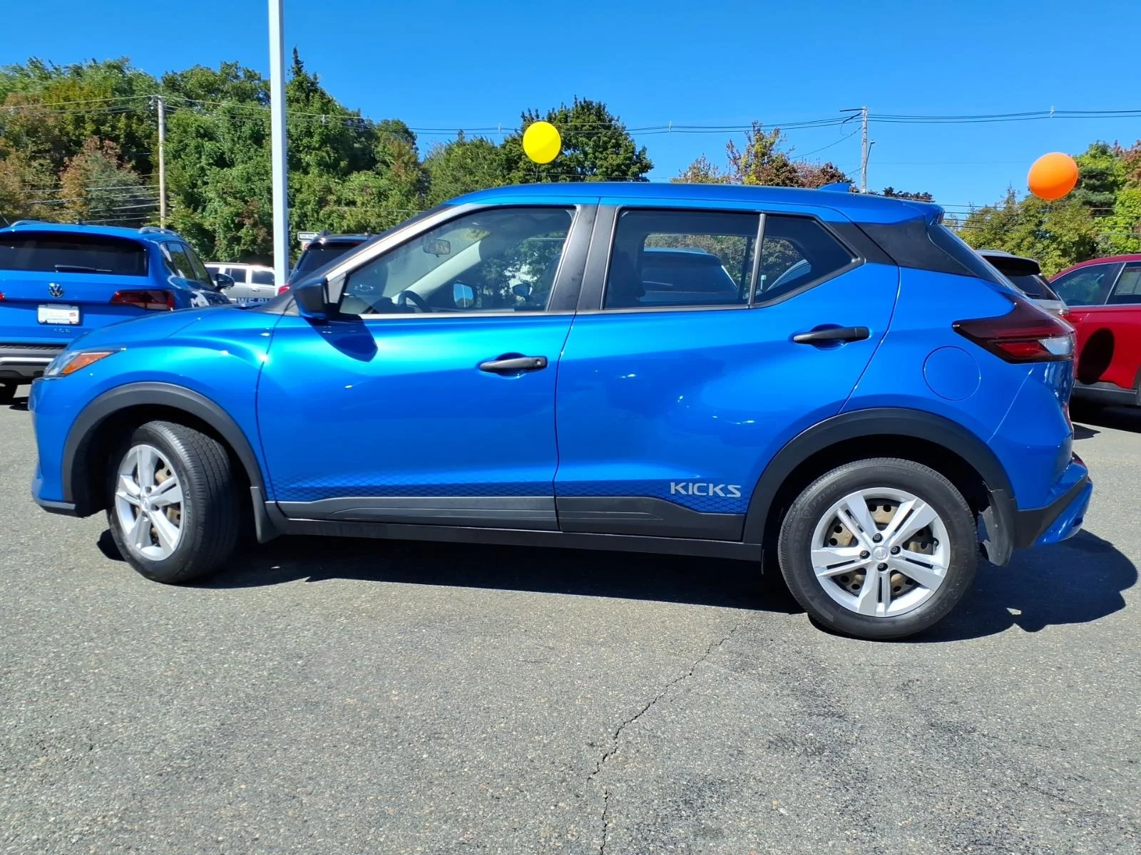 Certified Used 2023 Electric Blue Metallic Nissan S image 8