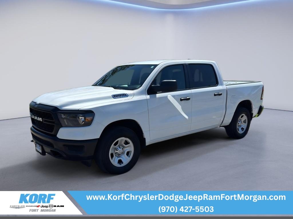 Used 2024 Bright White Clearcoat Ram Tradesman image 1