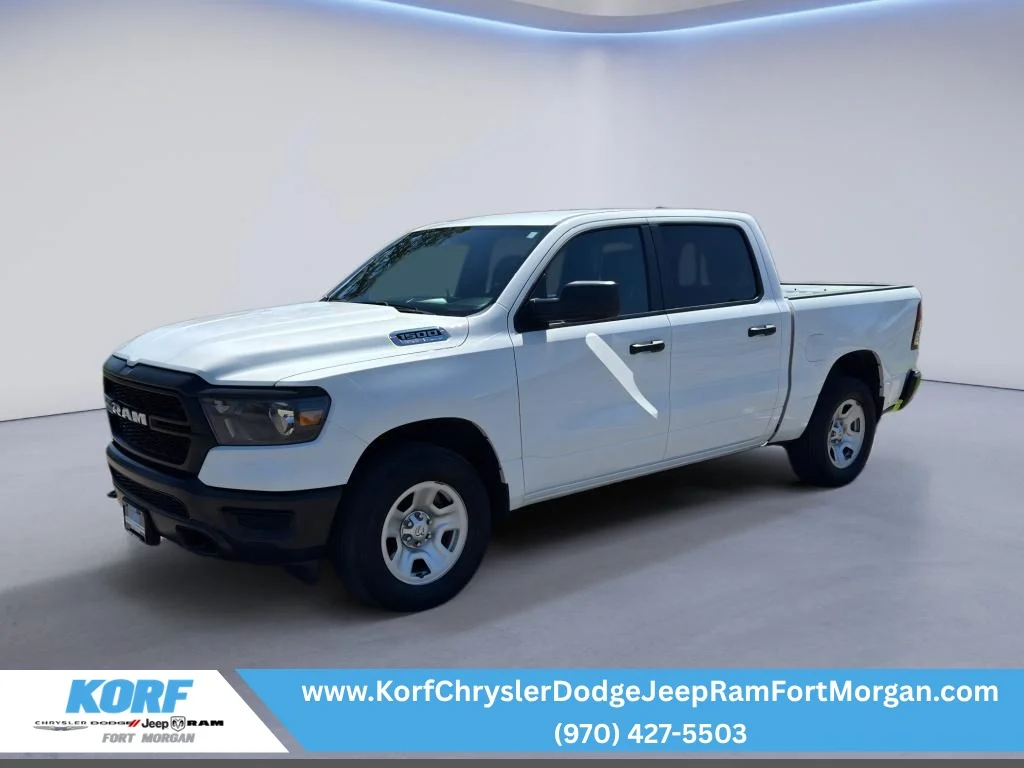Used 2024 Bright White Clearcoat Ram Tradesman image 1
