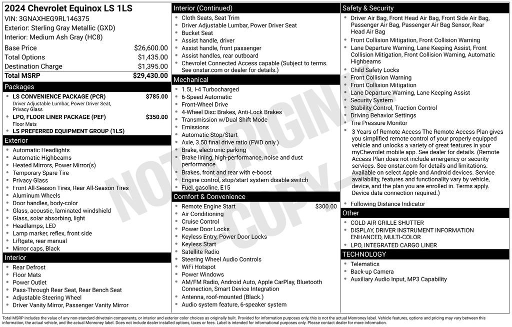 Used 2024 Gray Chevrolet LS image 29