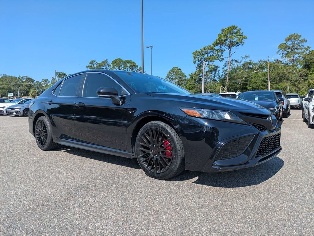 Used 2023 Black Toyota SE image 2
