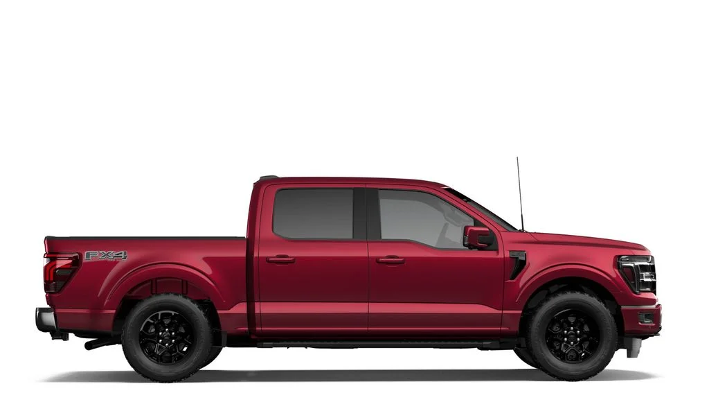 New 2026 Ruby Red Metallic Tinted Clearcoat Ford Lariat image 5