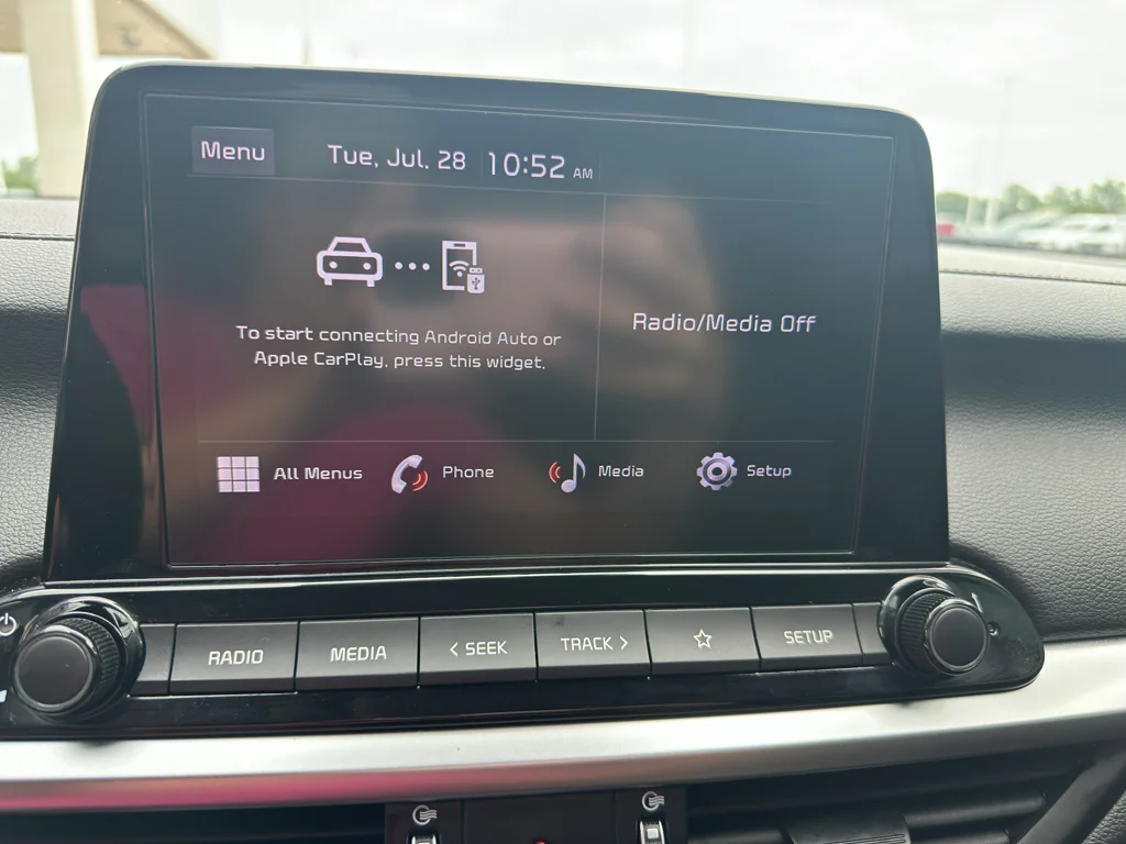 Used 2024 Aurora Black Kia LX image 11