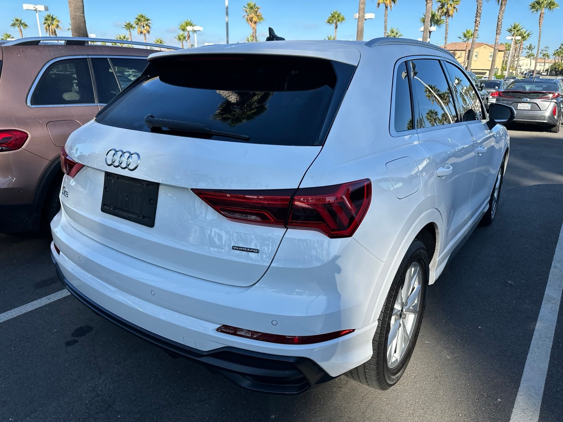 Used 2021 White Audi Premium image 13