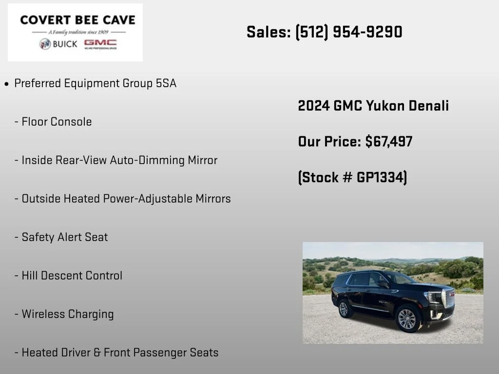 Used 2024 Black GMC Denali image 12