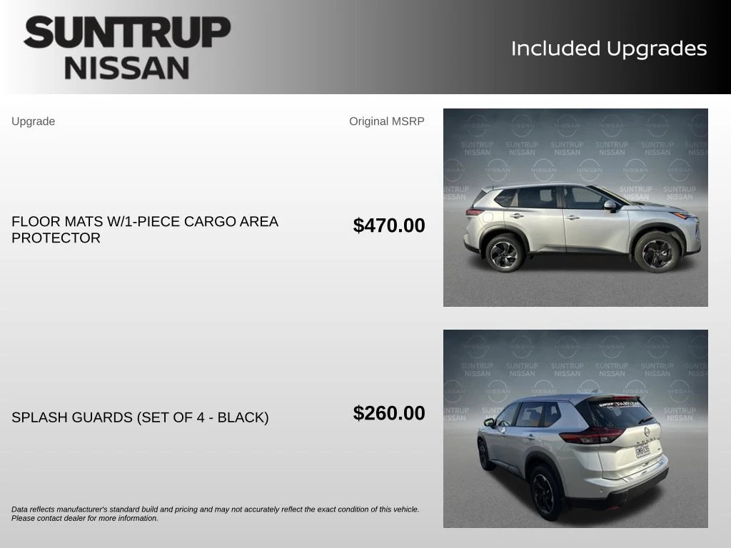 Certified Used 2025 Silver Nissan SV image 2