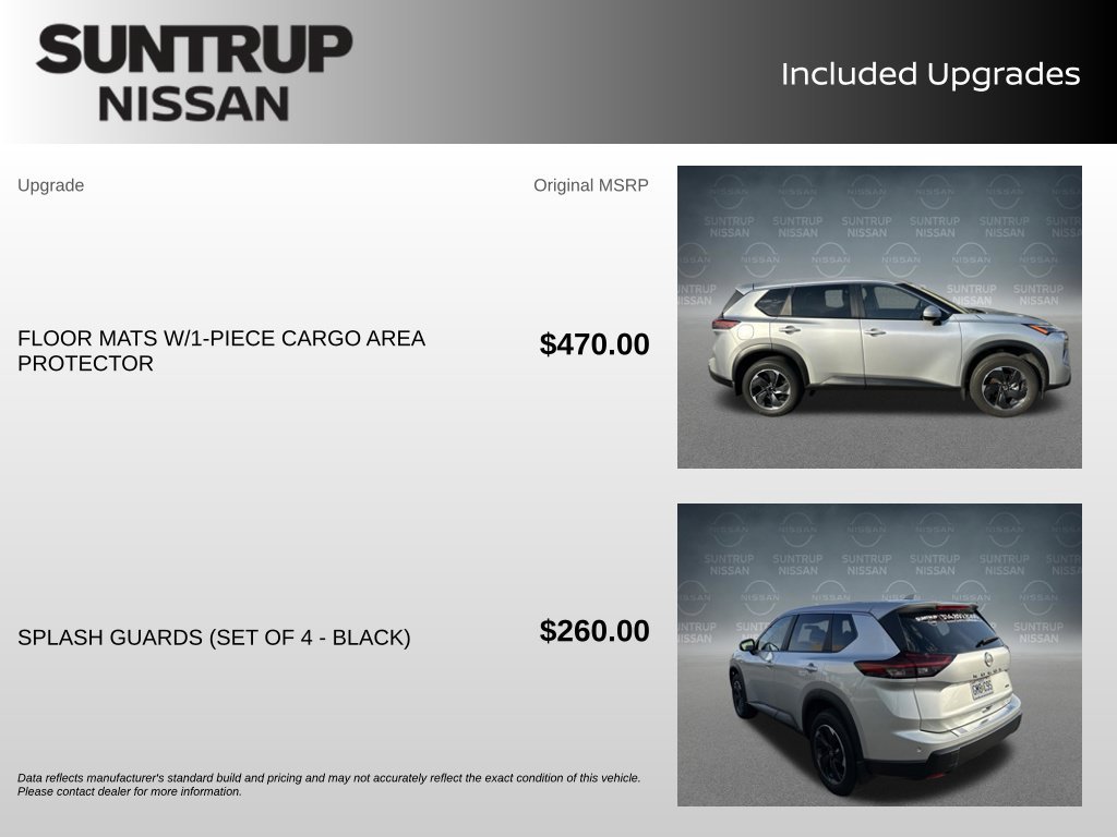 Certified Used 2025 Silver Nissan SV image 2