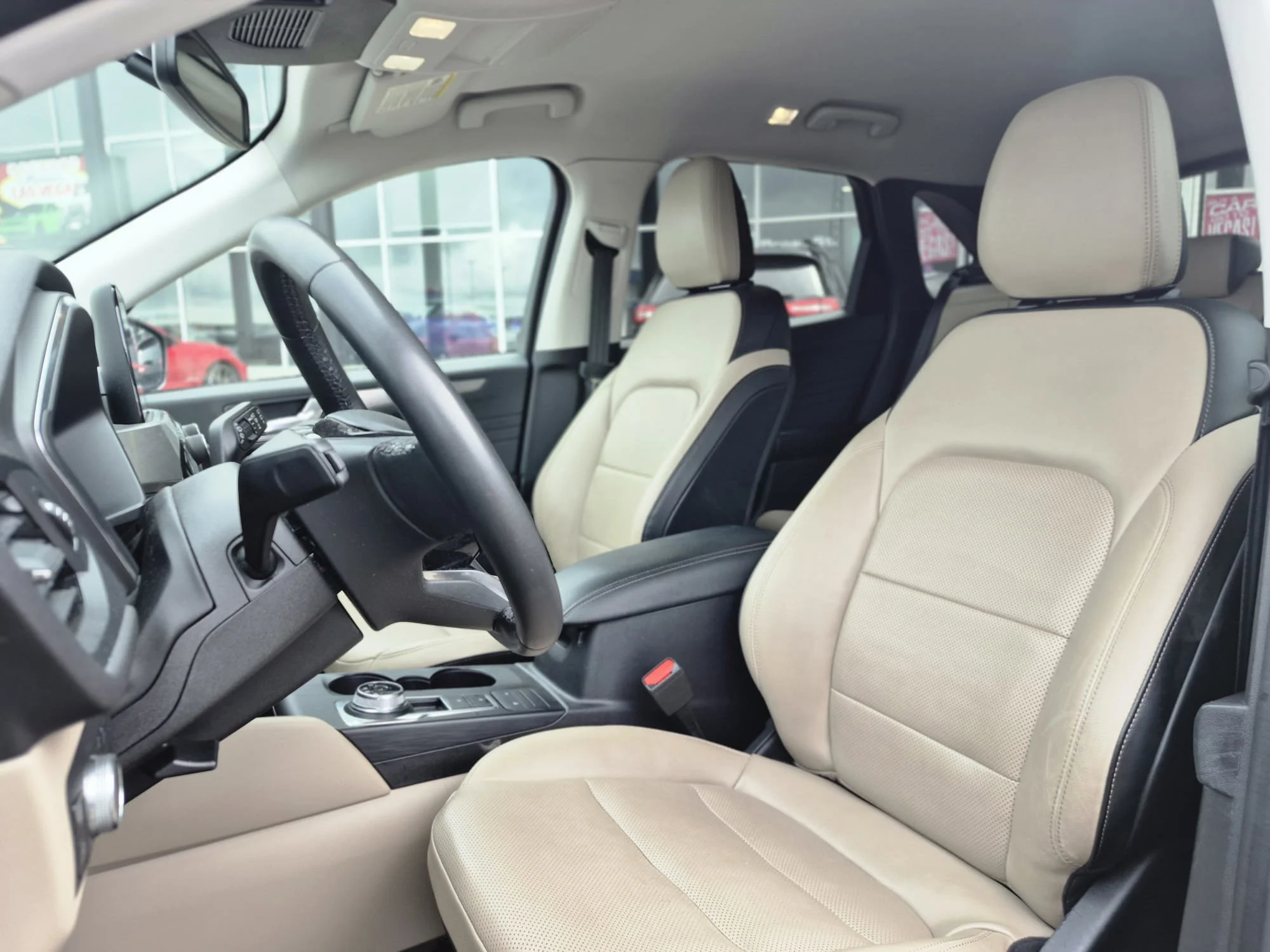 Certified Used 2022 Stone Blue Metallic Ford Titanium Hybrid AWD*Adaptive Cruise | Remote Start | Nav | Htd Leather | Htd Wheel | Lane Keeping image 7