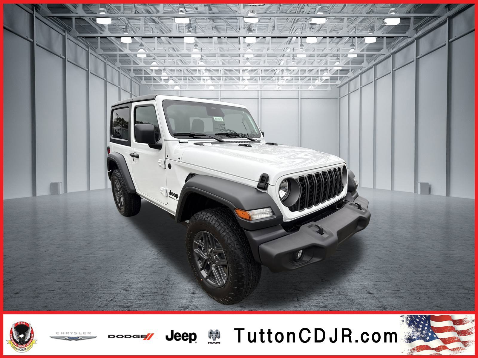 New 2026 Bright White Clearcoat Jeep Sport S image 1