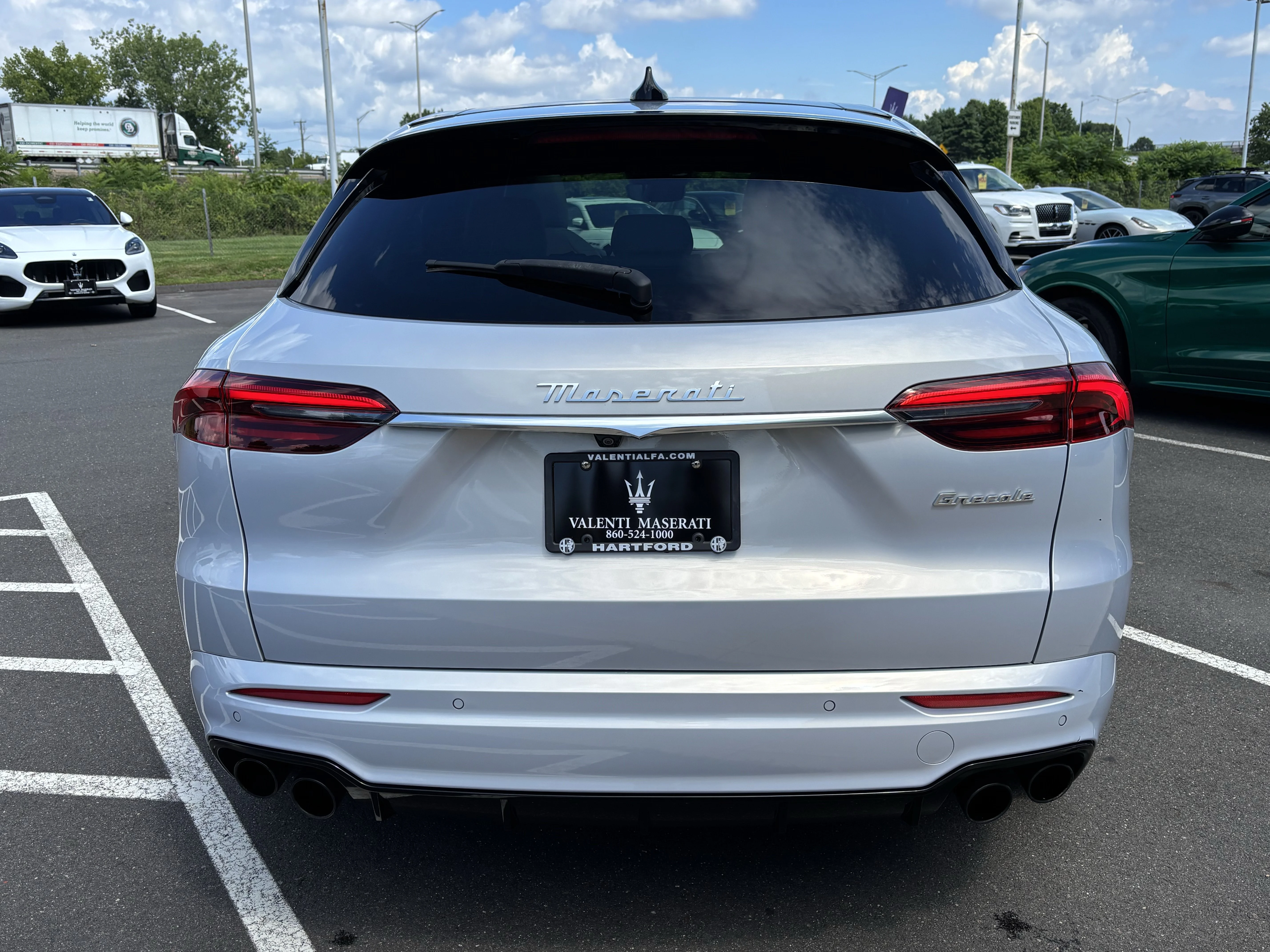 Certified Used 2023 Bianco Astro Metallic Maserati Modena image 7