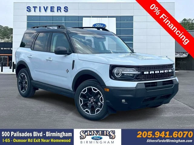 New 2026 Space White Metallic Ford Outer Banks image 1