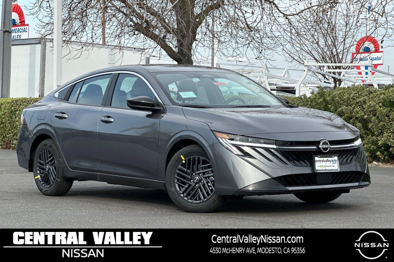 New 2026 Gun Metallic Nissan SV image 2