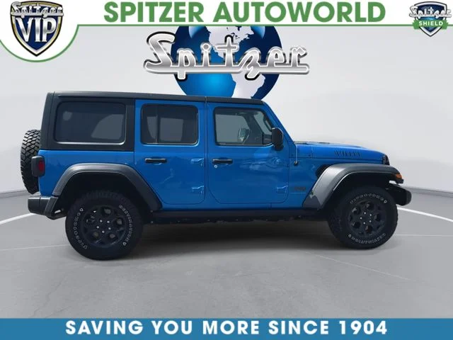 Used 2023 Blue Jeep Willys 4xe image 10