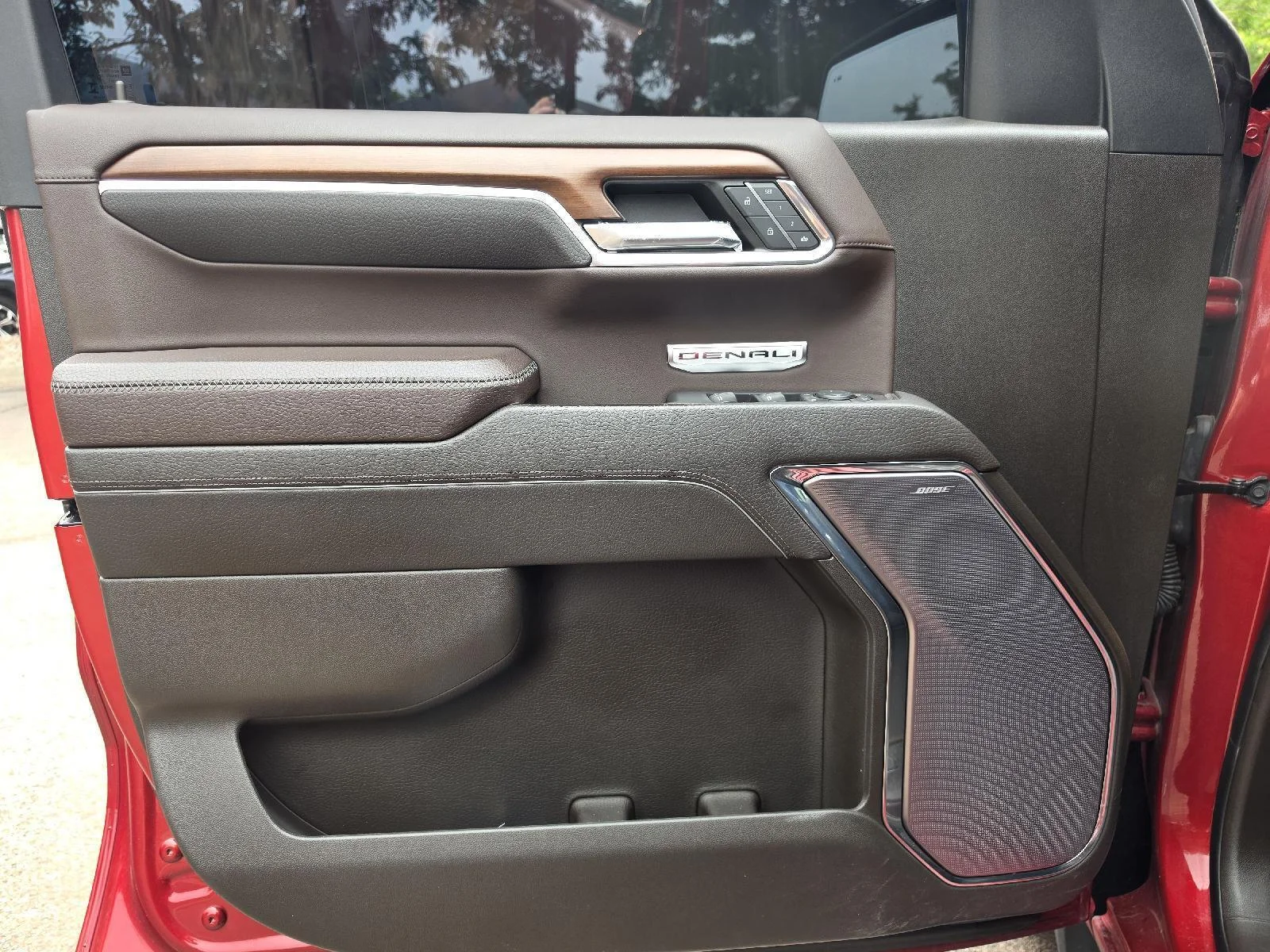 Used 2023 Volcanic Red Tintcoat GMC Denali image 15