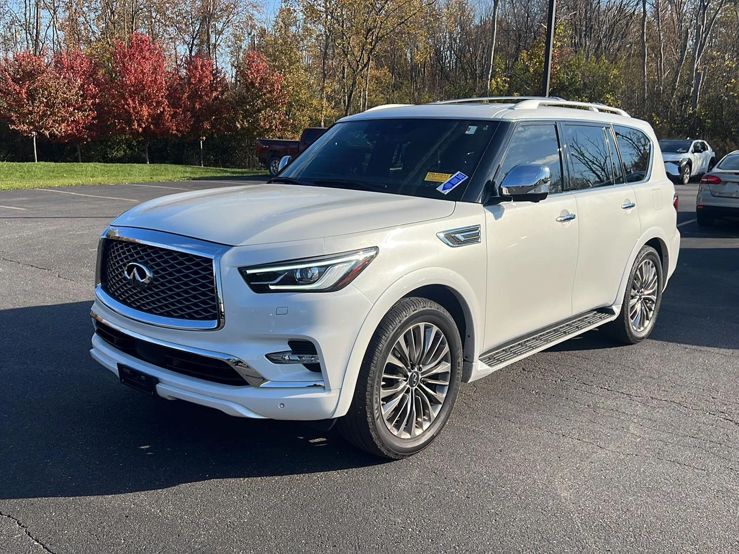 Used 2021 Moonstone White INFINITI SENSORY image 2