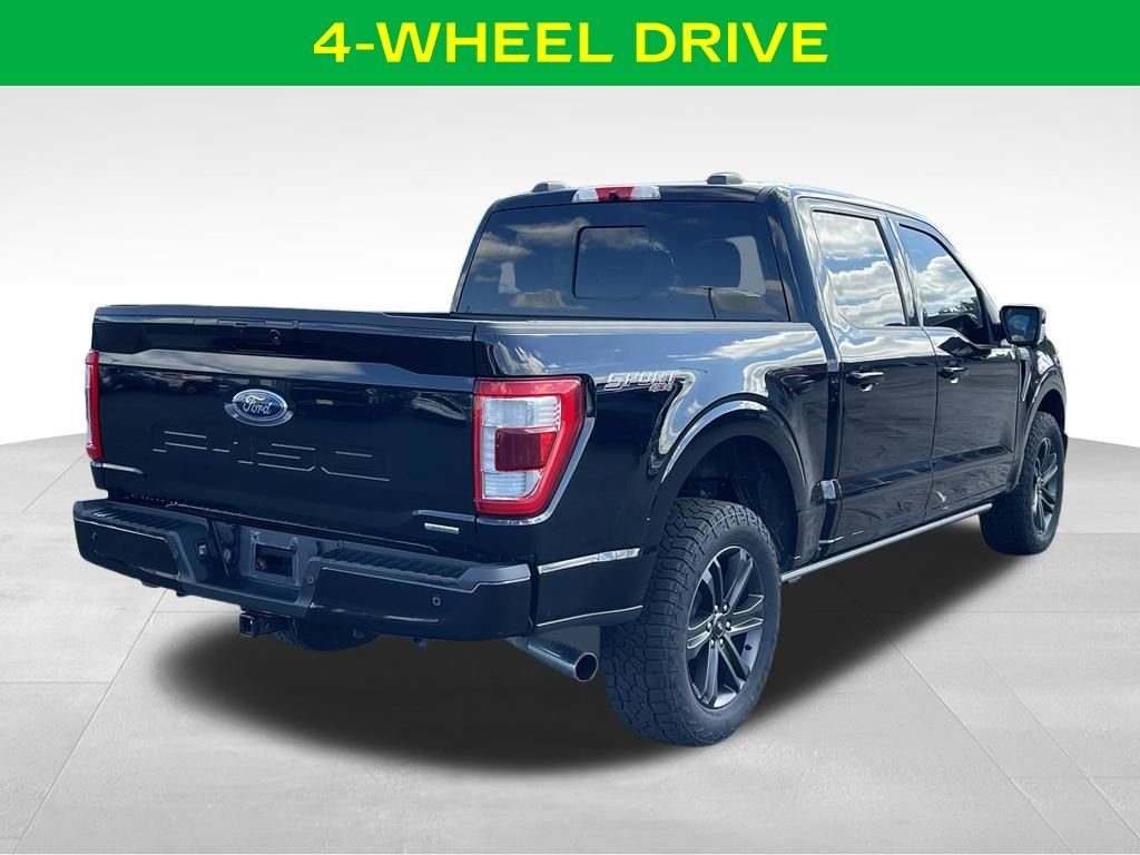 Used 2021 Agate Black Metallic Ford Lariat image 7
