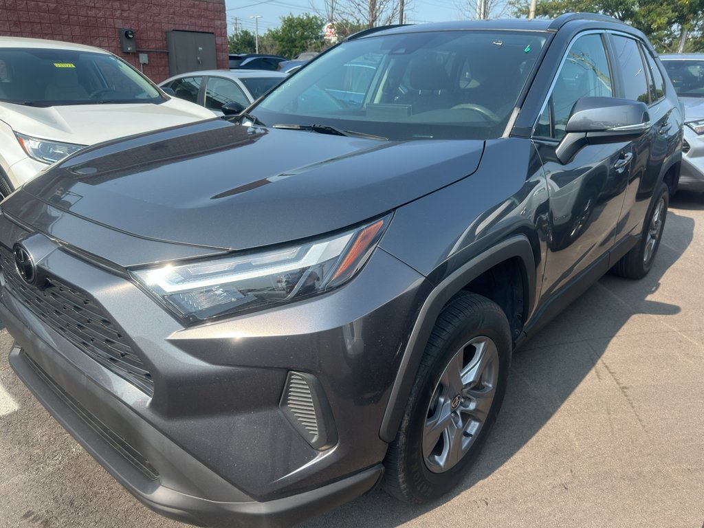 Used 2022 Magnetic Gray Metallic Toyota XLE image 2