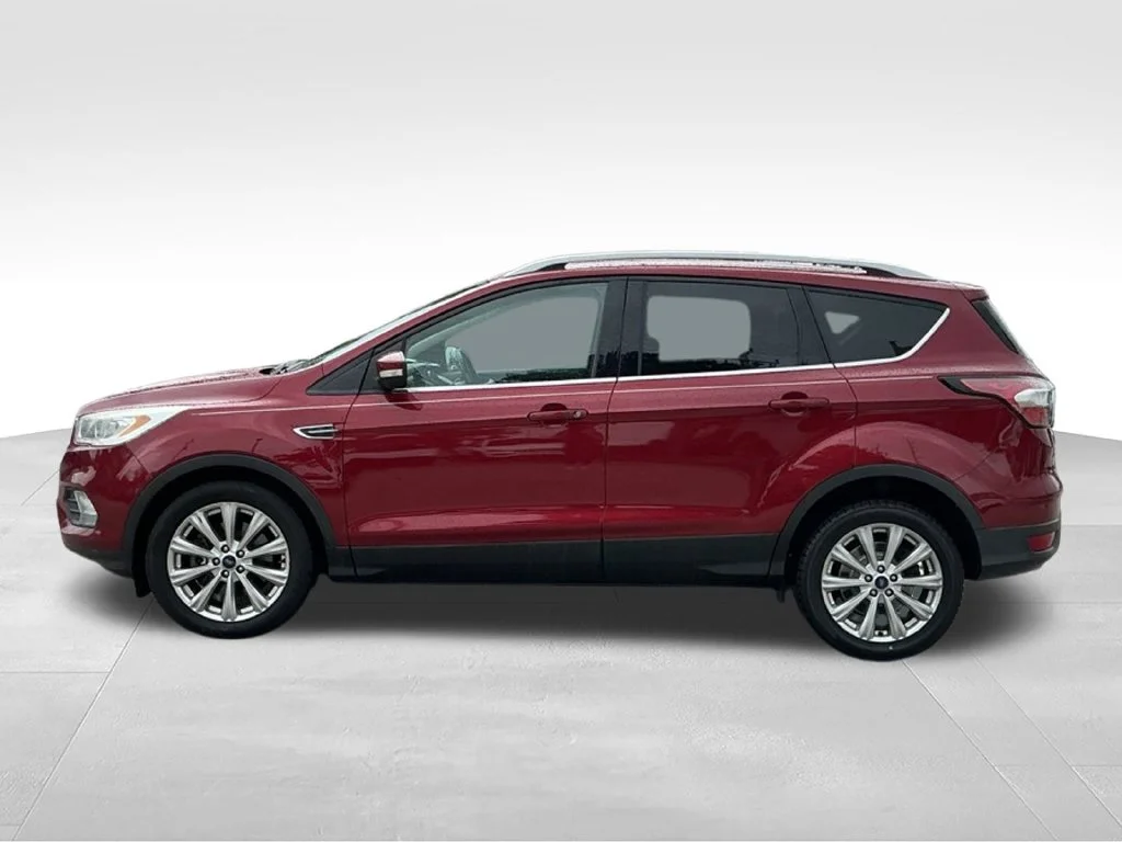 Used 2017 Red Ford Titanium image 3