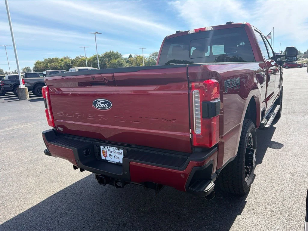 New 2027 Ruby Red Metallic Tinted Clearcoat Ford F-250® Lariat® image 5