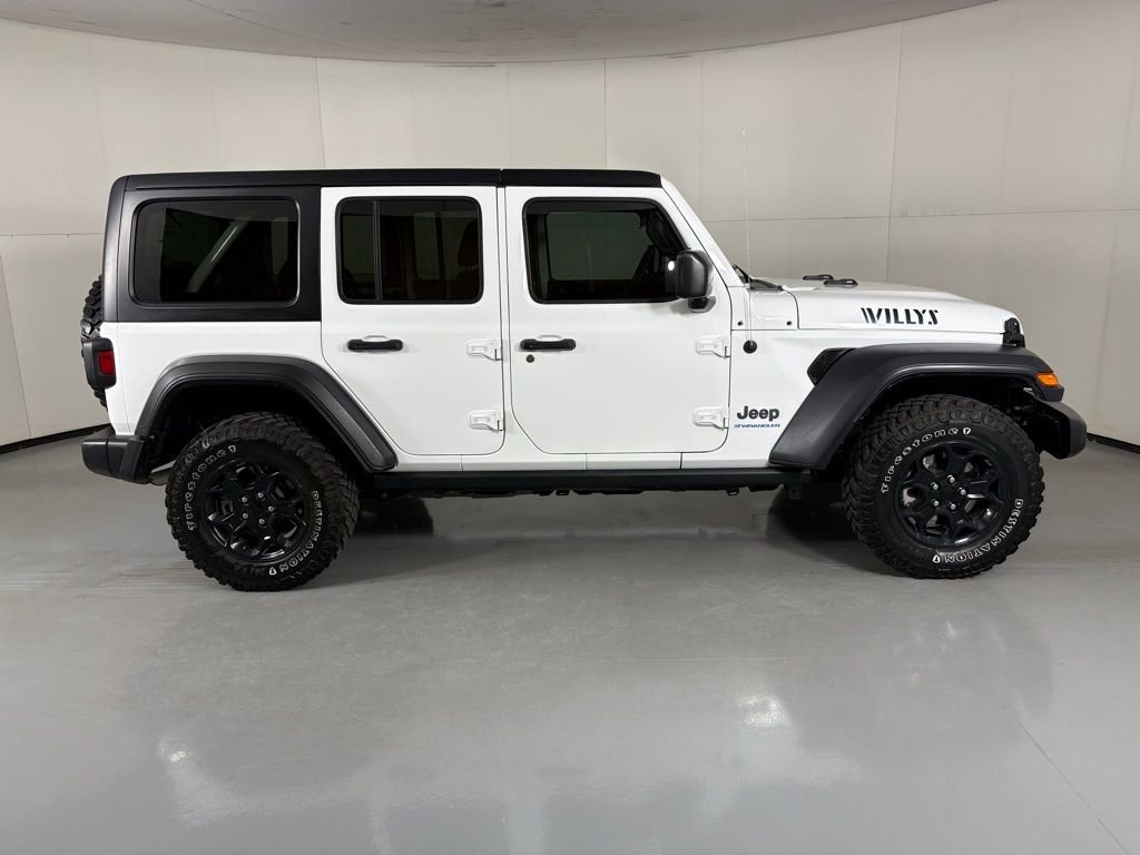 Used 2023 White Jeep Willys 4xe image 9