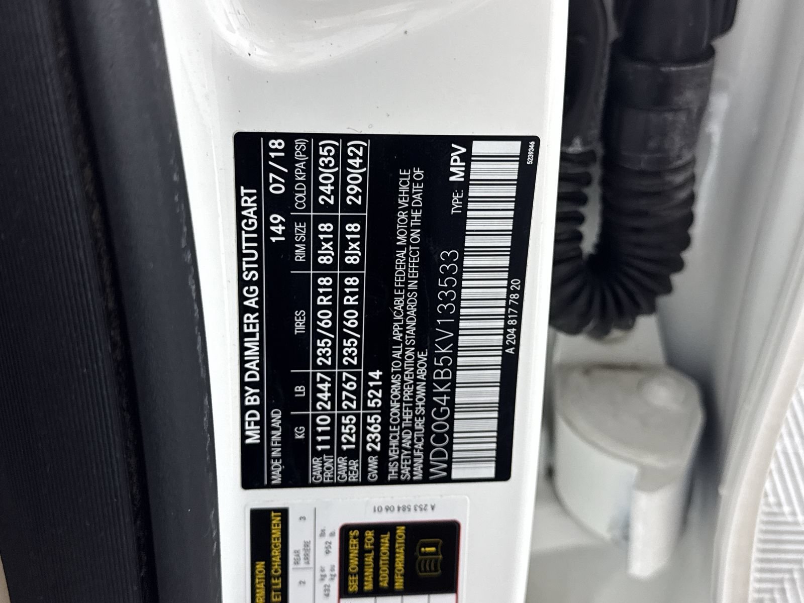Used 2019 Polar White Mercedes-Benz GLC 300 image 14