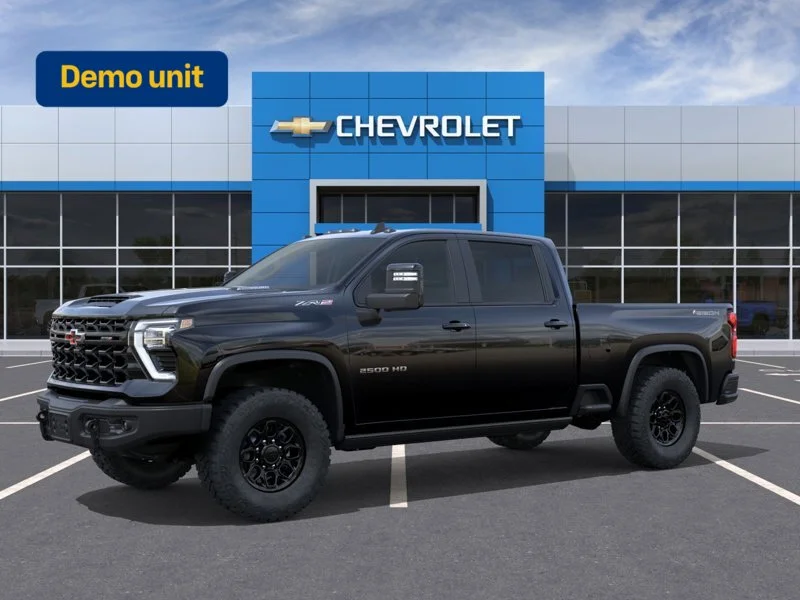 Used 2026 Black Chevrolet 4WD Crew Cab 159" ZR2 AEV Edition image 2