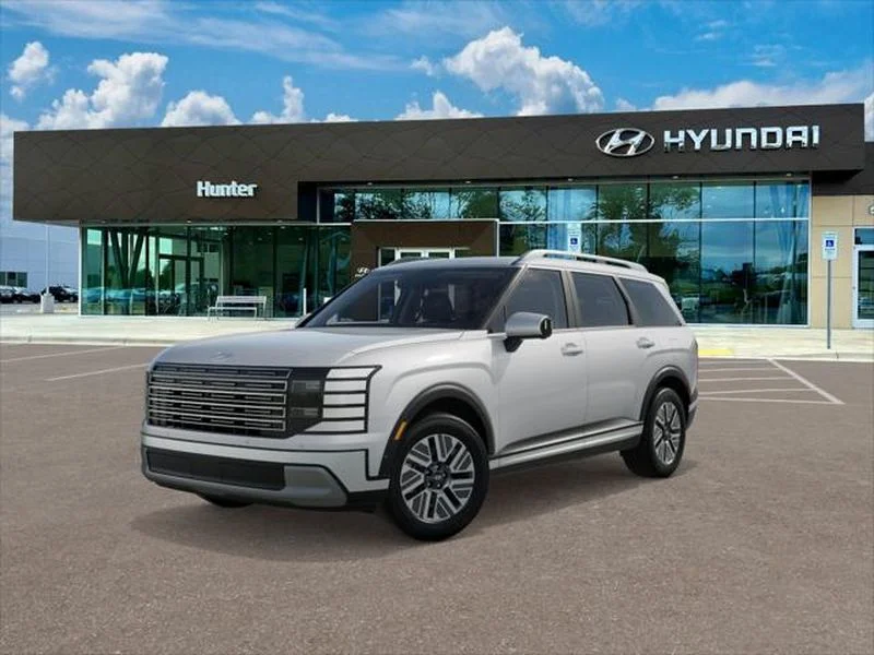 New 2027 Creamy White Pearl Hyundai Blue SEL Premium 7P image 1
