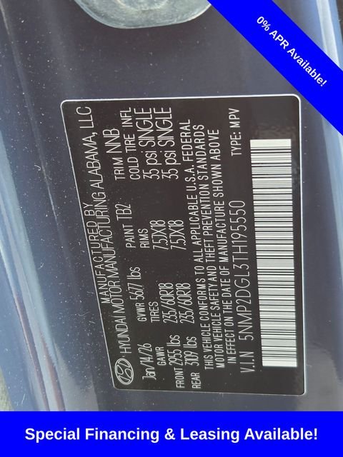 Used 2026 Blue Hyundai SEL image 29