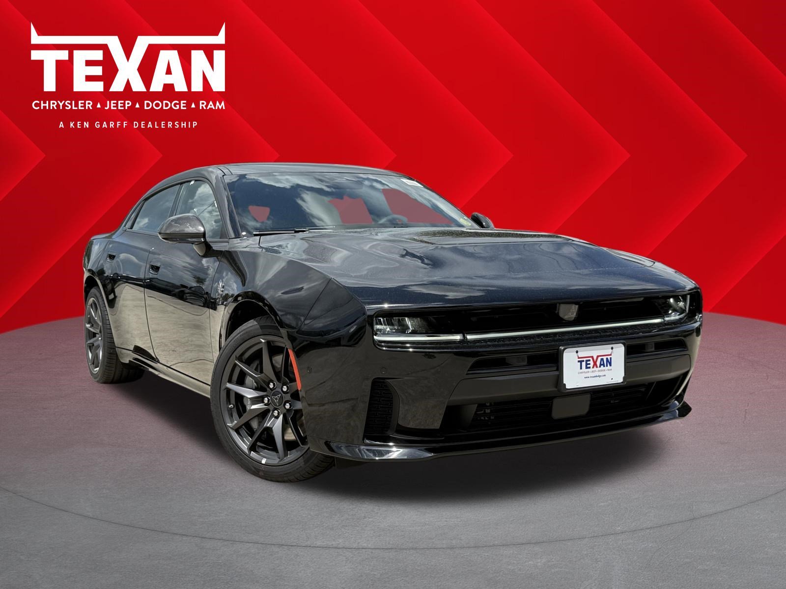 New 2026 Diamond Black Crystal Pearlcoat Dodge Scat Pack Plus image 1