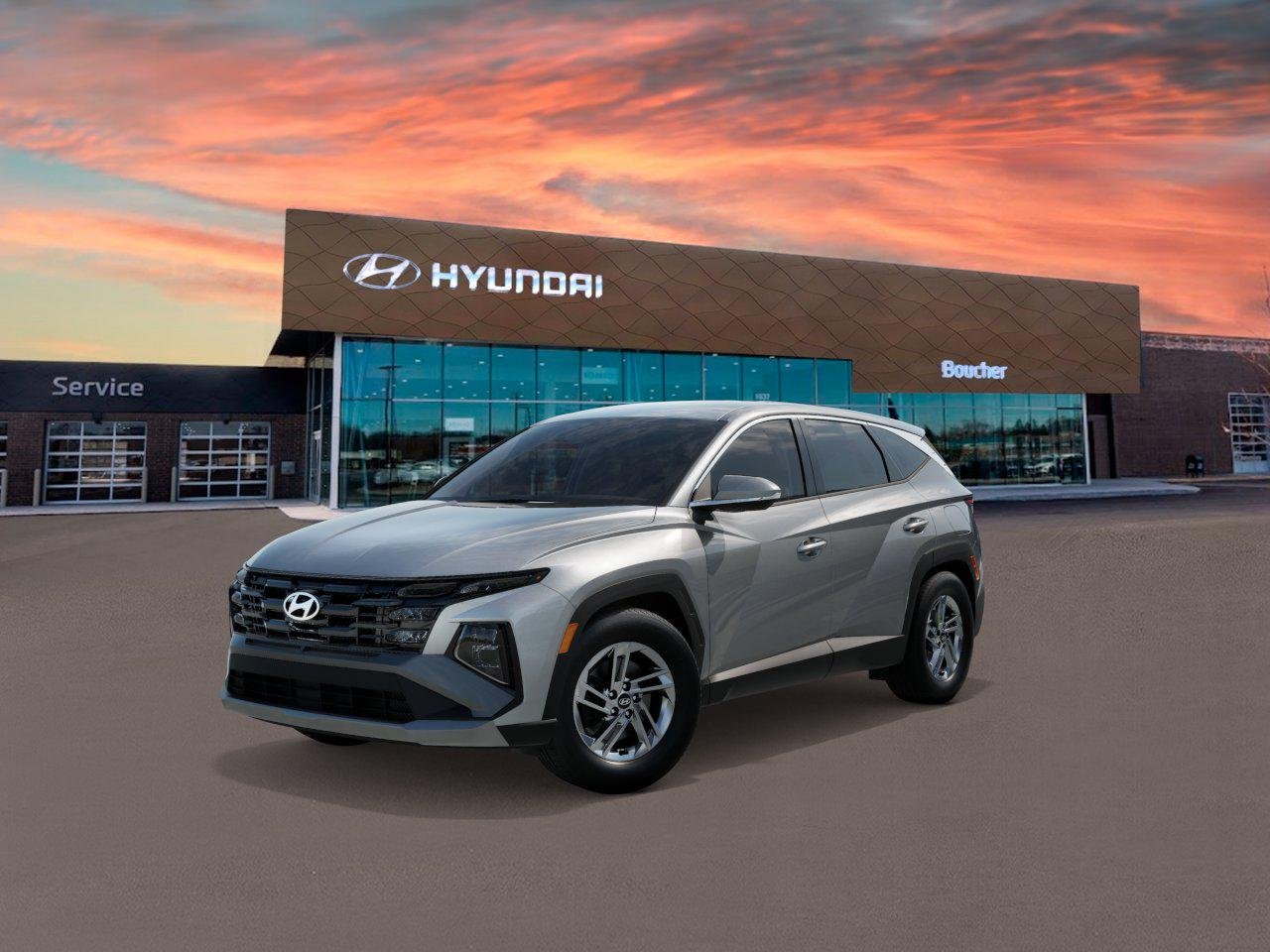 New 2026 Shimmering Silver Hyundai SE AWD image 1