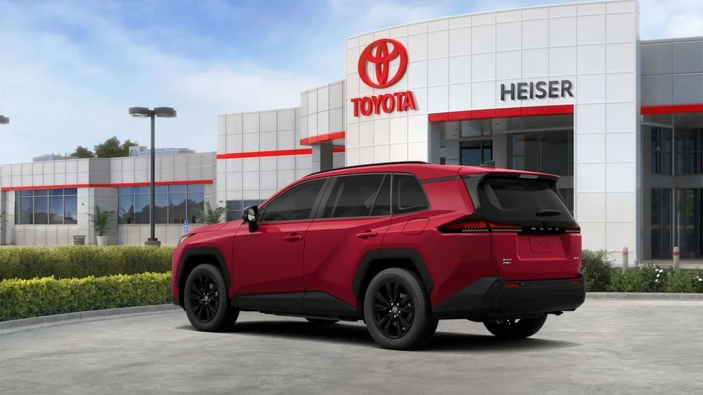 New 2026 Red Toyota XLE Premium image 8