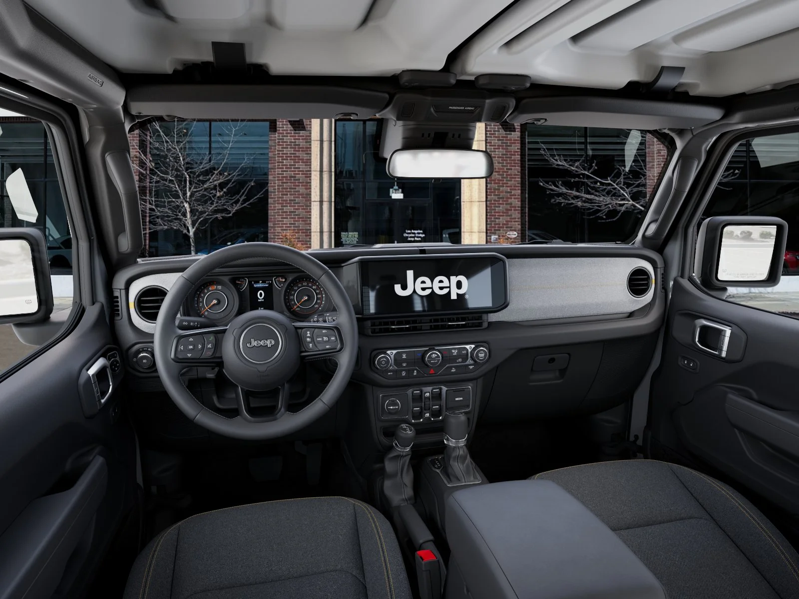 New 2026 Bright White Clearcoat Jeep Sport S image 40