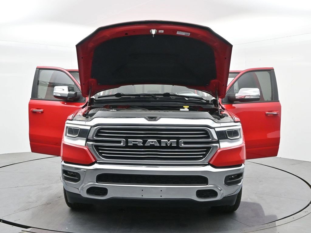 Used 2022 Flame Red Clearcoat Ram Laramie image 36