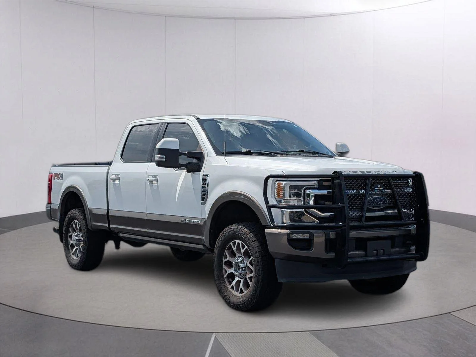 Used 2022 Star White Metallic Tri-Coat/Stone Gray Ford King Ranch image 7