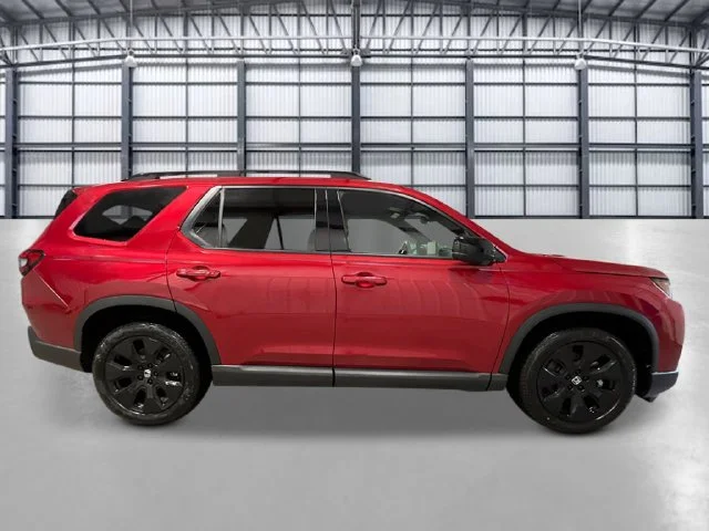 New 2026 Radiant Red Metallic II Honda AWD Black Edition image 8