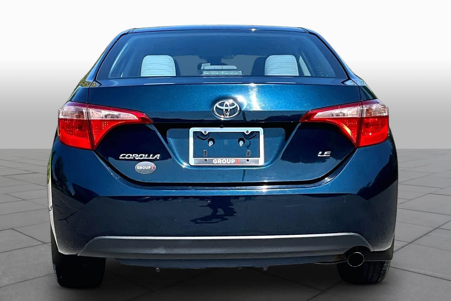 Used 2019 Galactic Aqua Mica Toyota LE image 4