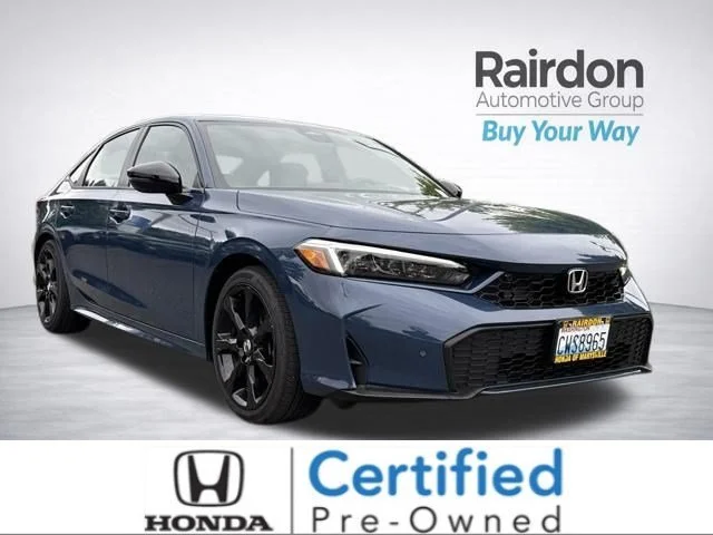 Certified Used 2026 Blue Lagoon Pearl Honda Sport image 1
