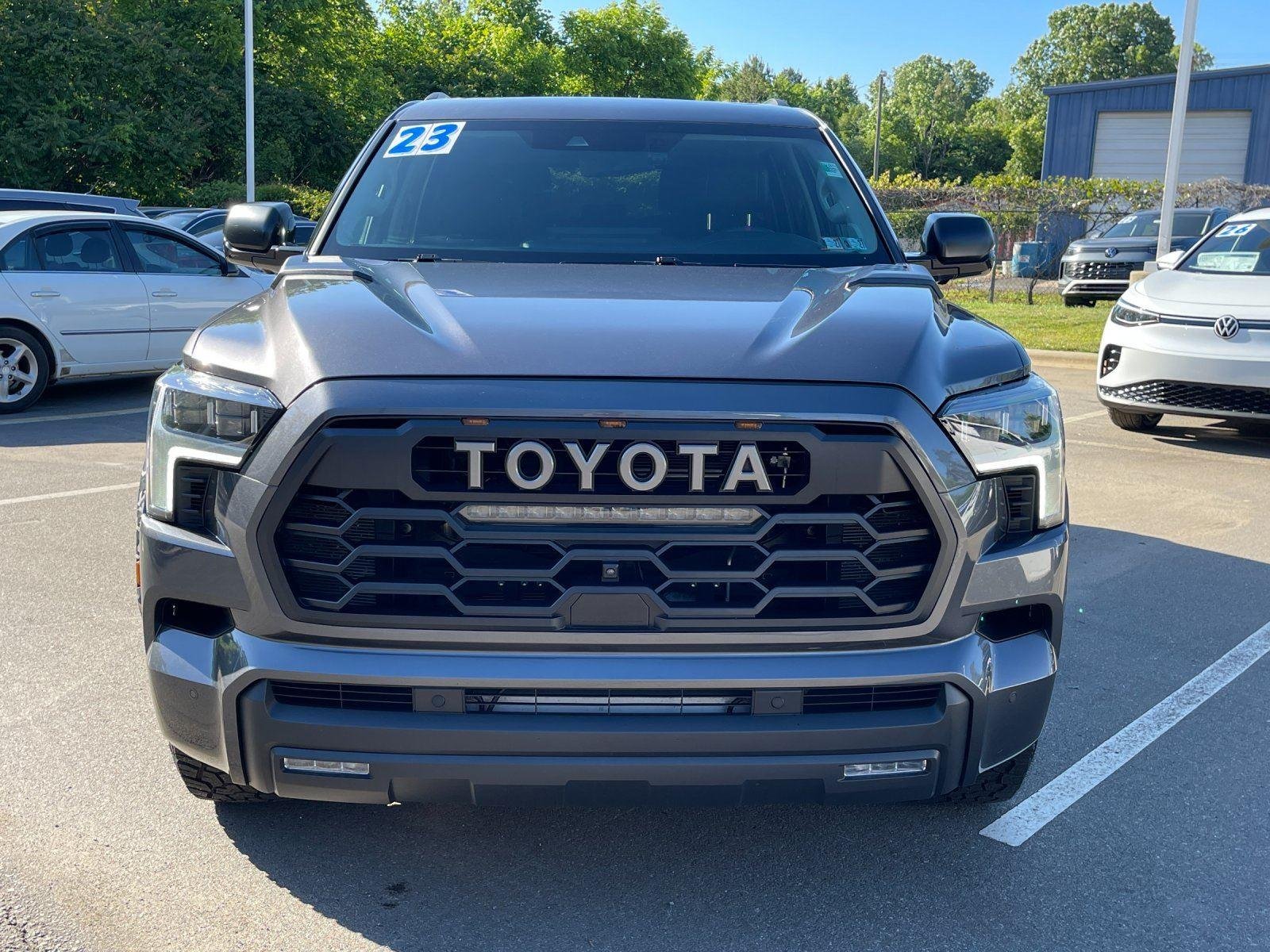 Used 2023 Magnetic Gray Metallic Toyota TRD Pro image 8