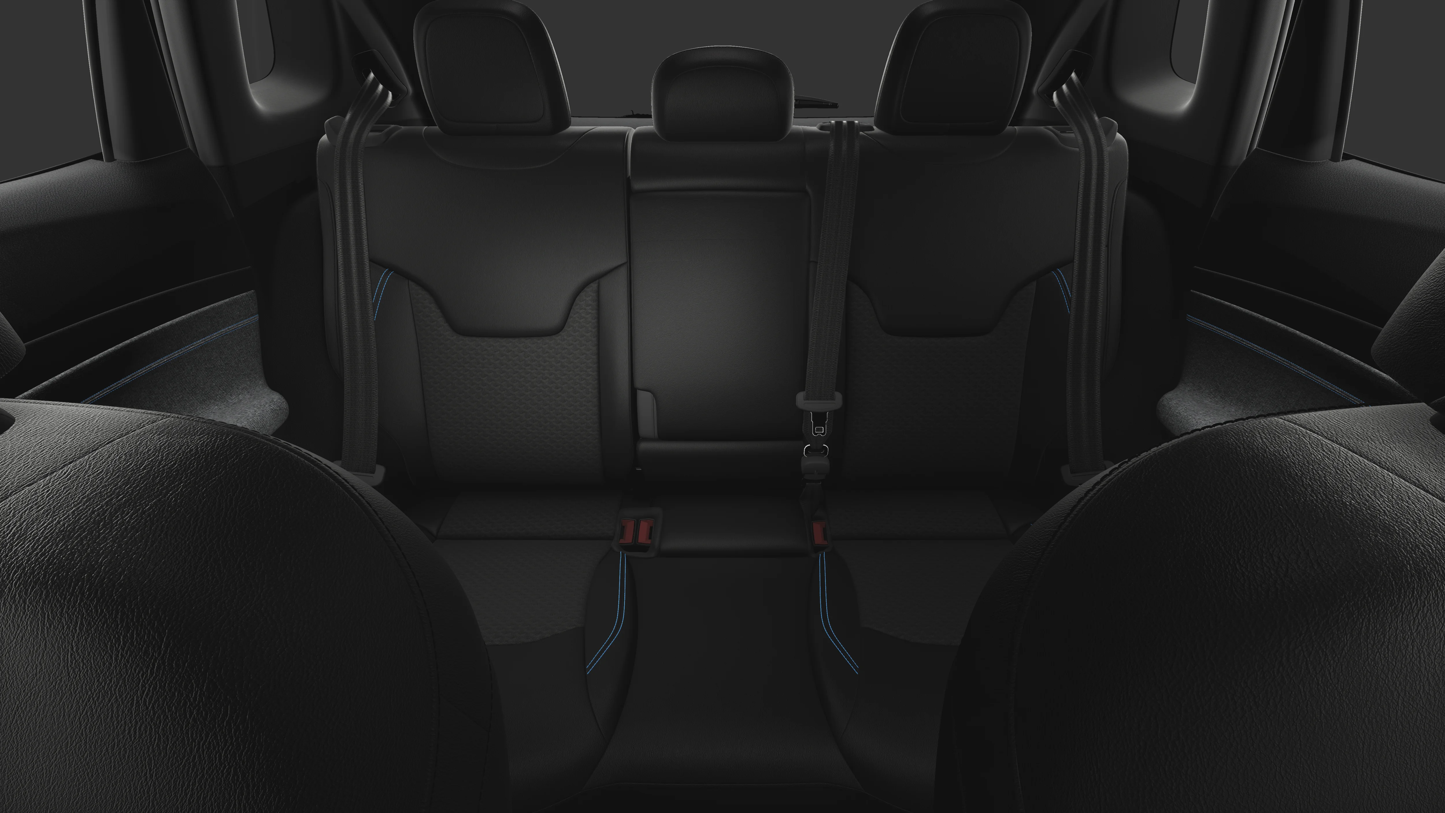 New 2026 Hydro Blue Pearl-Coat Exterior Paint Jeep Latitude image 15