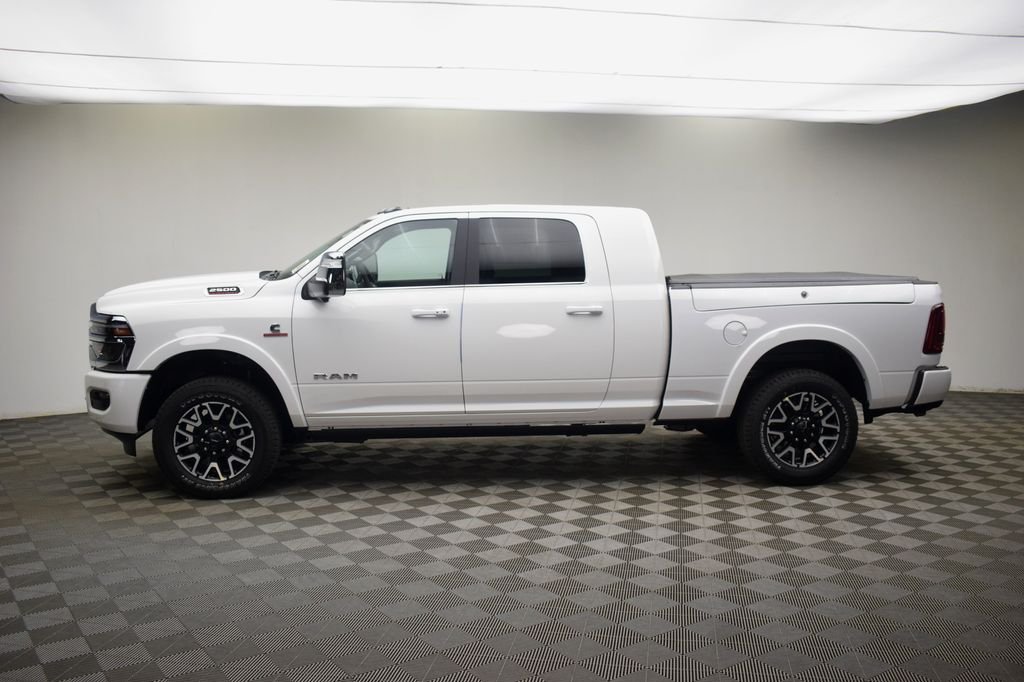 New 2026 Bright White Clear-Coat Exterior Paint RAM Limited Longhorn image 16