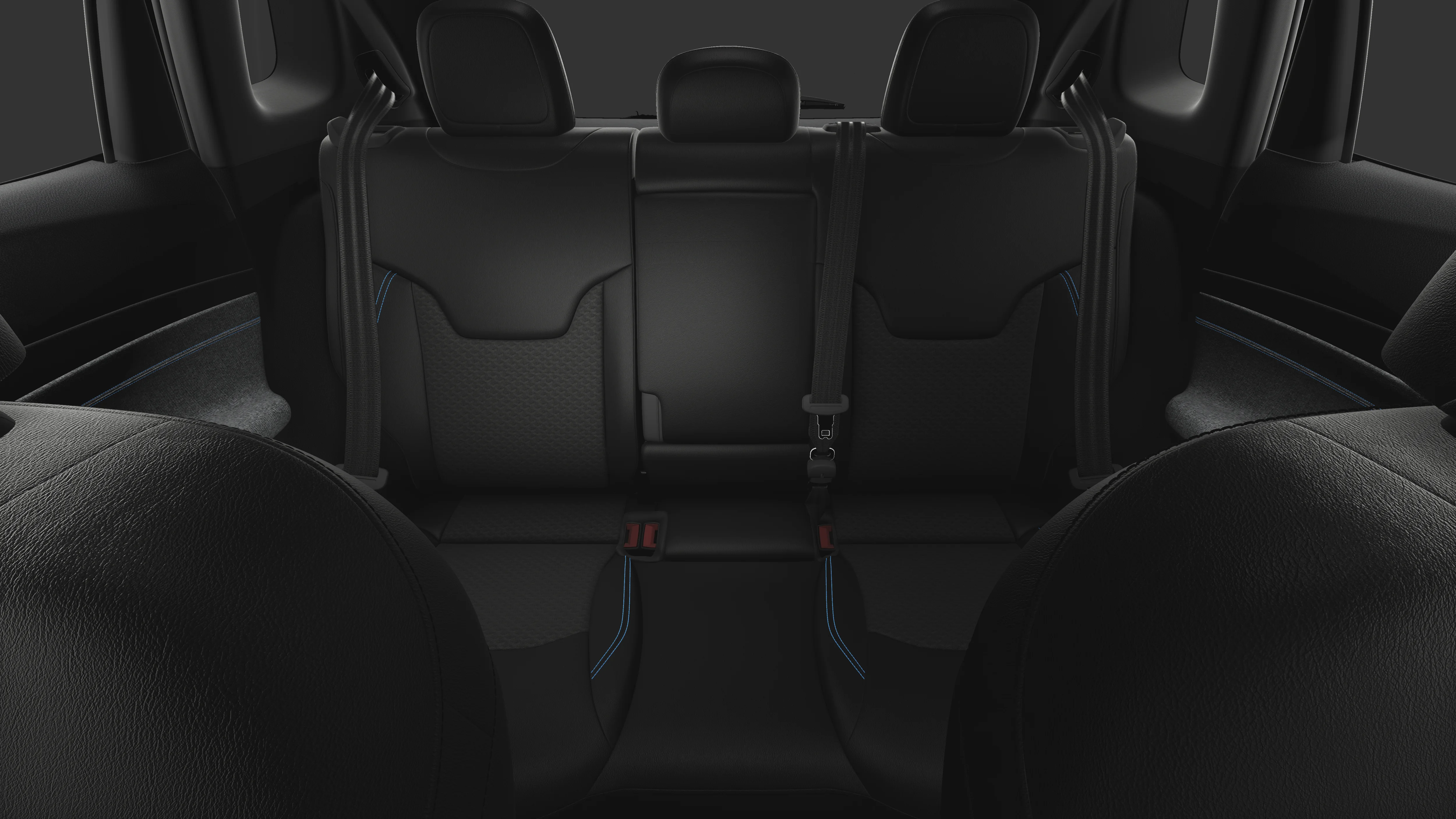 New 2026 Hydro Blue Pearl-Coat Exterior Paint Jeep Latitude image 15